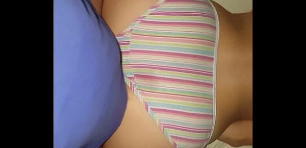  Blu striped panties